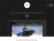 Tablet Screenshot of priodev.com